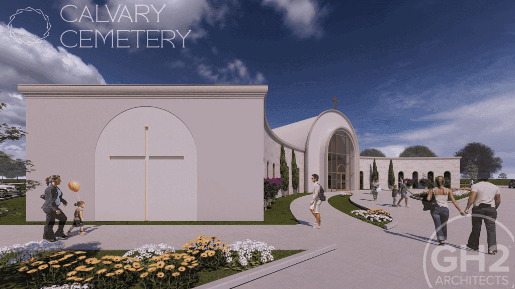 Calvary Cemetery - Building
